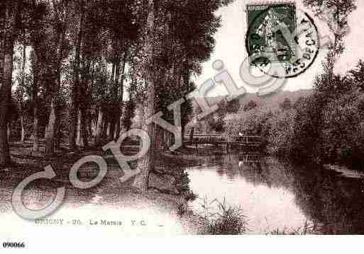 Ville de GRIGNY, carte postale ancienne
