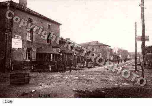 Ville de LOISON, carte postale ancienne