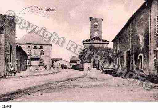 Ville de LOISON, carte postale ancienne