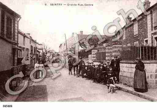 Ville de SAINTRYSURSEINE, carte postale ancienne