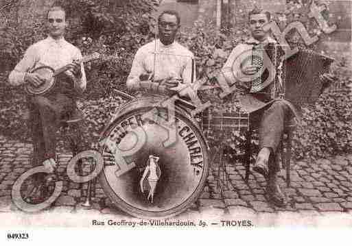 Ville de TROYES, carte postale ancienne