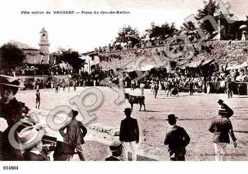 Ville de VAUVERT, carte postale ancienne