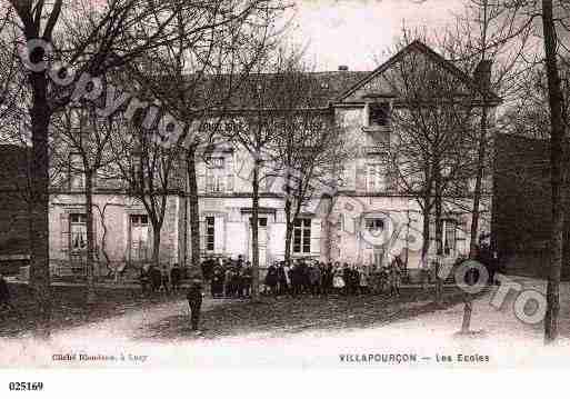 Ville de VILLAPOURCON, carte postale ancienne