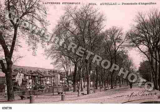 Ville de AURILLAC, carte postale ancienne