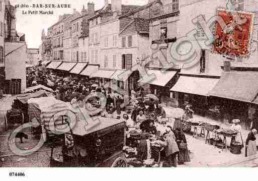 Ville de BARSURAUBE, carte postale ancienne