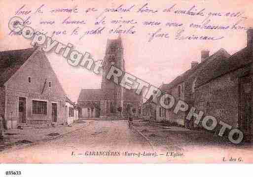 Ville de GARANCIERESENBEAUCE, carte postale ancienne