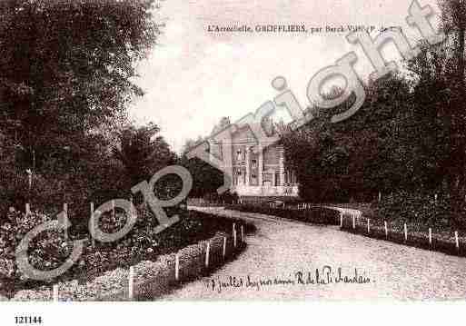 Ville de GROFFLIERS, carte postale ancienne