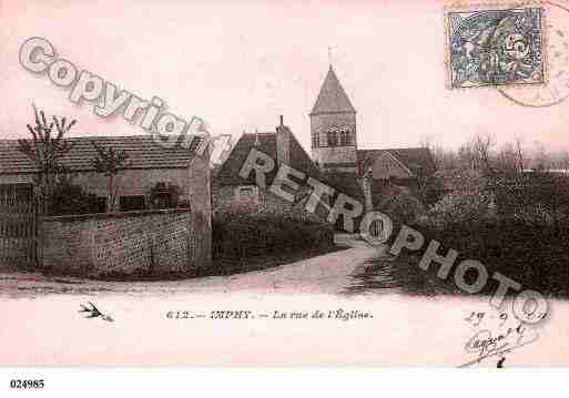 Ville de IMPHY, carte postale ancienne