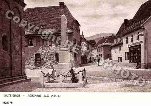 Ville de LAUTENBACH, carte postale ancienne