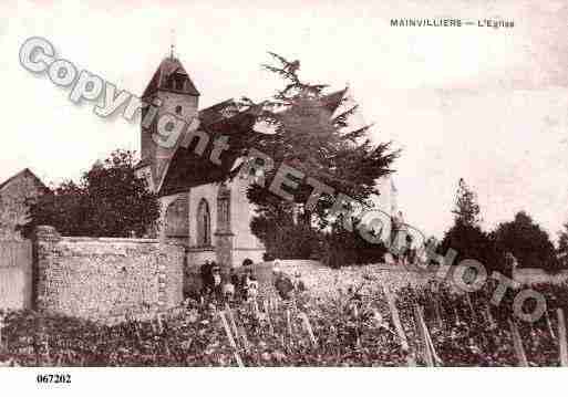 Ville de MAINVILLIERS, carte postale ancienne