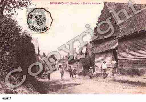 Ville de MEHARICOURT, carte postale ancienne