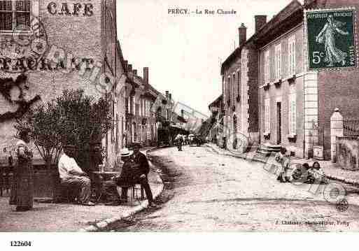 Ville de PRECYSOUSTHIL, carte postale ancienne