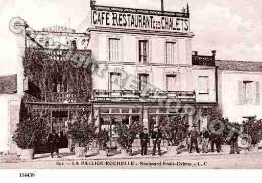 Ville de ROCHELLE(LA), carte postale ancienne