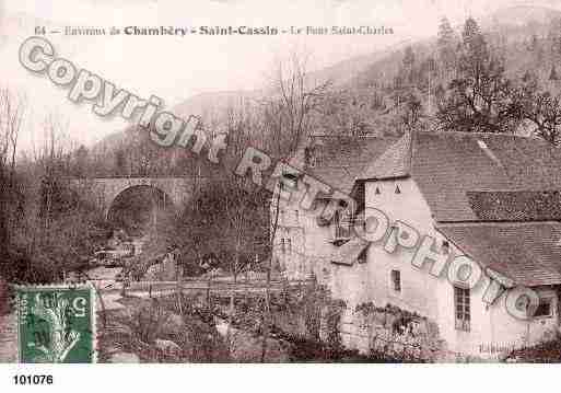 Ville de SAINTCASSIN, carte postale ancienne