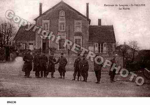 Ville de SAINTVALLIER, carte postale ancienne