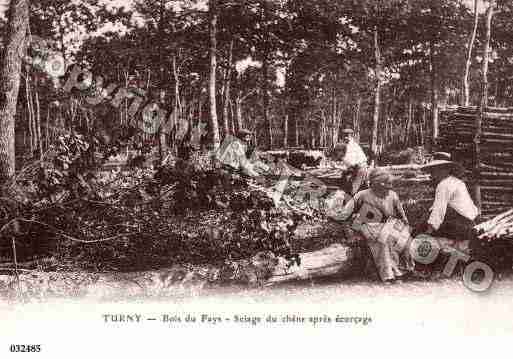 Ville de TURNY, carte postale ancienne