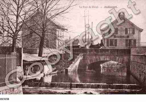 Ville de AUDINCOURT, carte postale ancienne