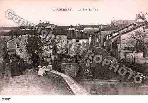 Ville de CHANCENAY, carte postale ancienne
