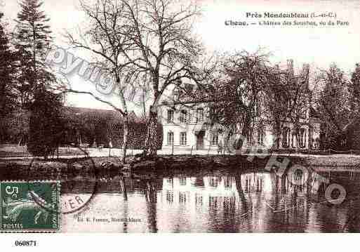 Ville de CHOUE, carte postale ancienne