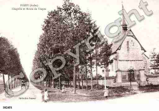 Ville de PINEY, carte postale ancienne