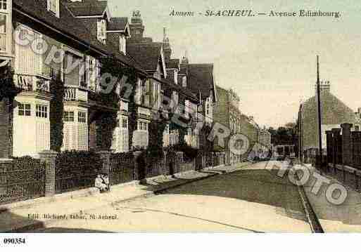 Ville de SAINTACHEUL, carte postale ancienne