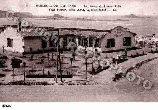 Ville de SAINTEFFLAM, carte postale ancienne