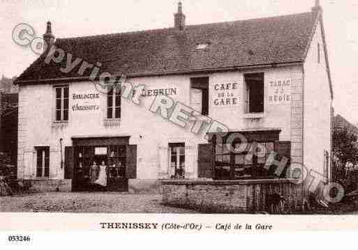 Ville de THENISSEY, carte postale ancienne