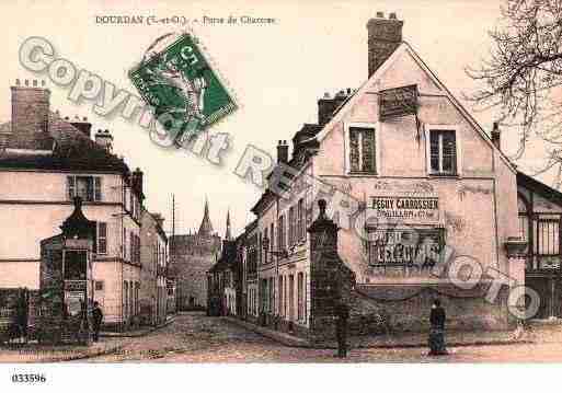 Ville de DOURDAN, carte postale ancienne