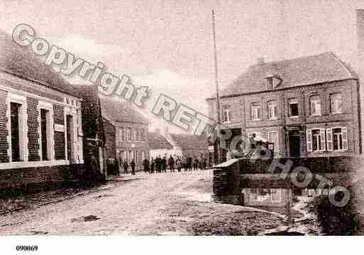 Ville de GUEMAPPE, carte postale ancienne