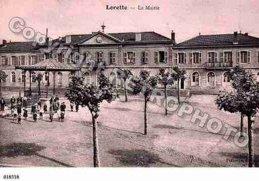 Ville de LORETTE, carte postale ancienne