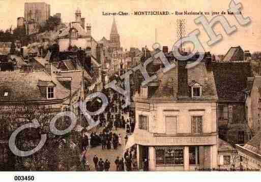 Ville de MONTRICHARD, carte postale ancienne