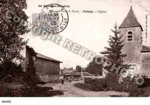 Ville de PULNOY, carte postale ancienne