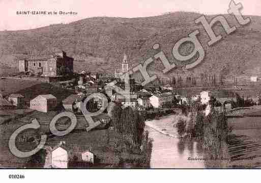 Ville de SAINTIZAIRE, carte postale ancienne