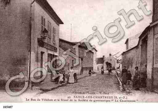 Ville de SAULXLESCHARTREUX, carte postale ancienne