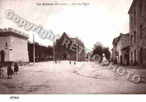 Ville de SEAUVESURSEMENE(LA), carte postale ancienne