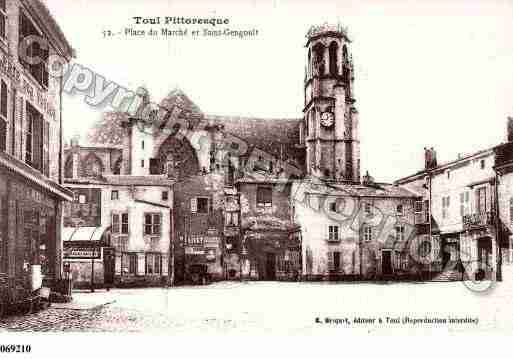 Ville de TOUL, carte postale ancienne