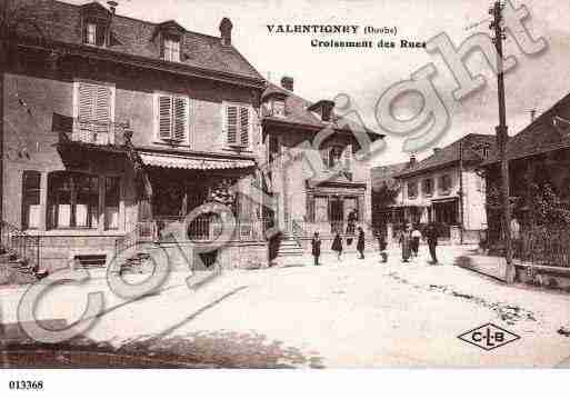 Ville de VALENTIGNEY, carte postale ancienne