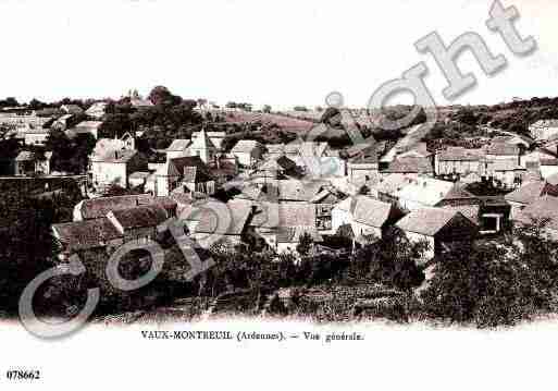 Ville de VAUXMONTREUIL, carte postale ancienne