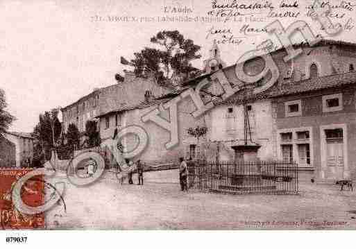 Ville de AIROUX, carte postale ancienne