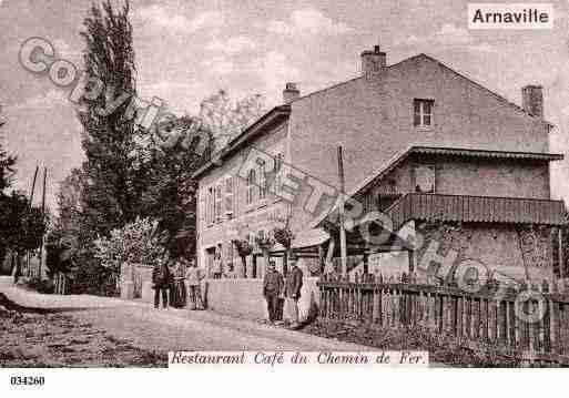 Ville de ARNAVILLE, carte postale ancienne