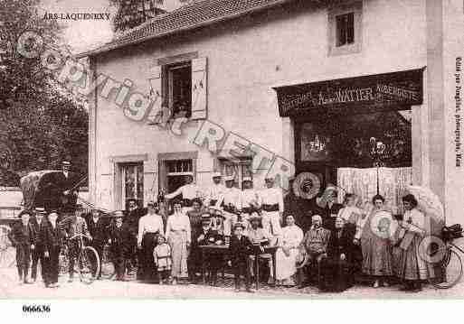 Ville de ARSLAQUENEXY, carte postale ancienne