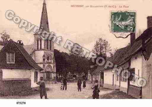 Ville de BEUSSENT, carte postale ancienne