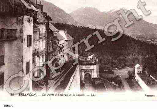 Ville de BRIANCON, carte postale ancienne