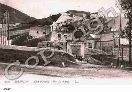 Ville de BRIANCON, carte postale ancienne