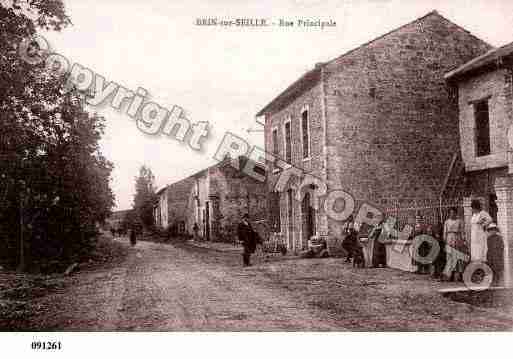 Ville de BRINSURSEILLE, carte postale ancienne