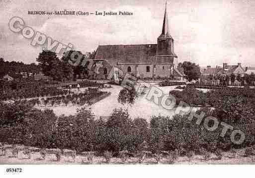 Ville de BRINONSURSAULDRE, carte postale ancienne