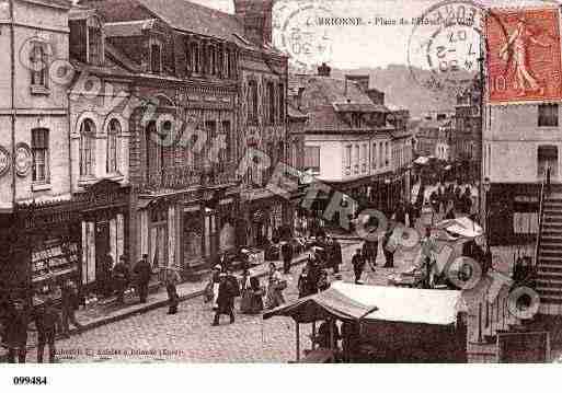 Ville de BRIONNE, carte postale ancienne