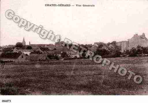 Ville de CHATELGERARD, carte postale ancienne