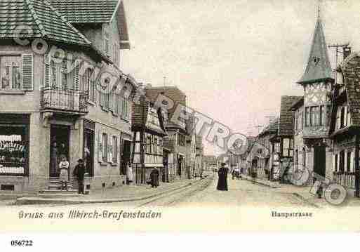 Ville de ILLKIRCHGRAFFENSTADEN, carte postale ancienne