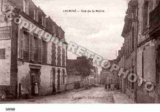 Ville de LOCMINE, carte postale ancienne